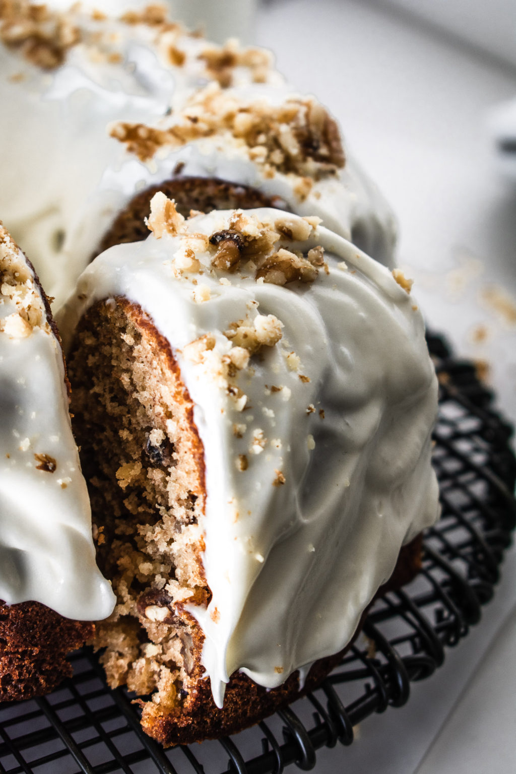 Hummingbird Bundt Cake with Cream Cheese Glaze Buckets of Yum