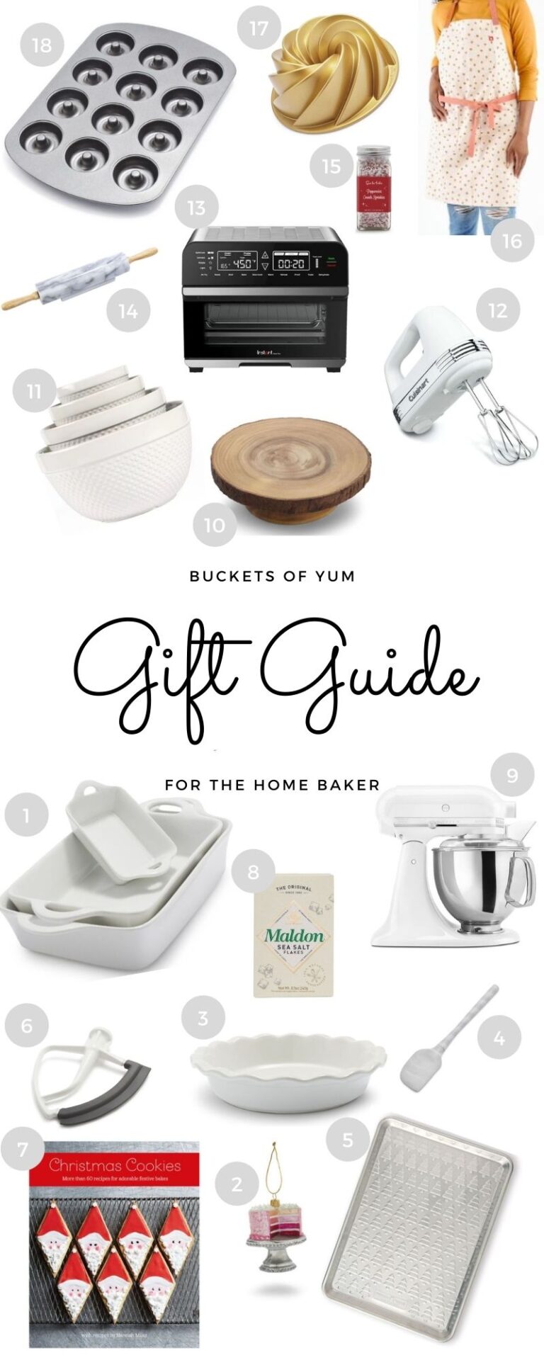 2021 Holiday Gift Guide for the Home Baker - Buckets of Yum